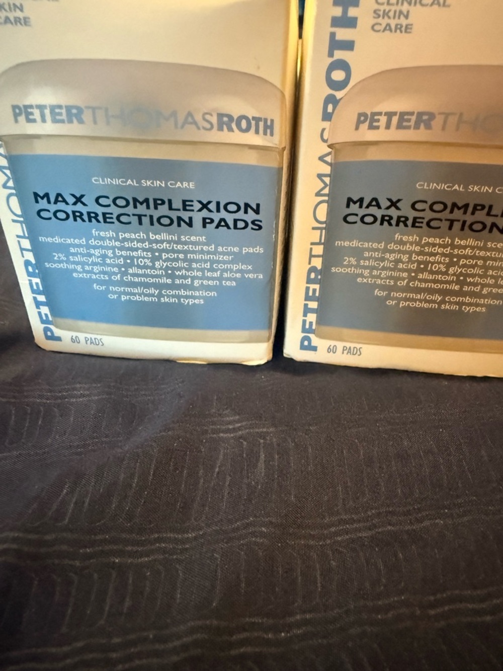Peter Thomas Roth Max Complexion Correction Pads 60 pc.  Exp 02/21 Sealed